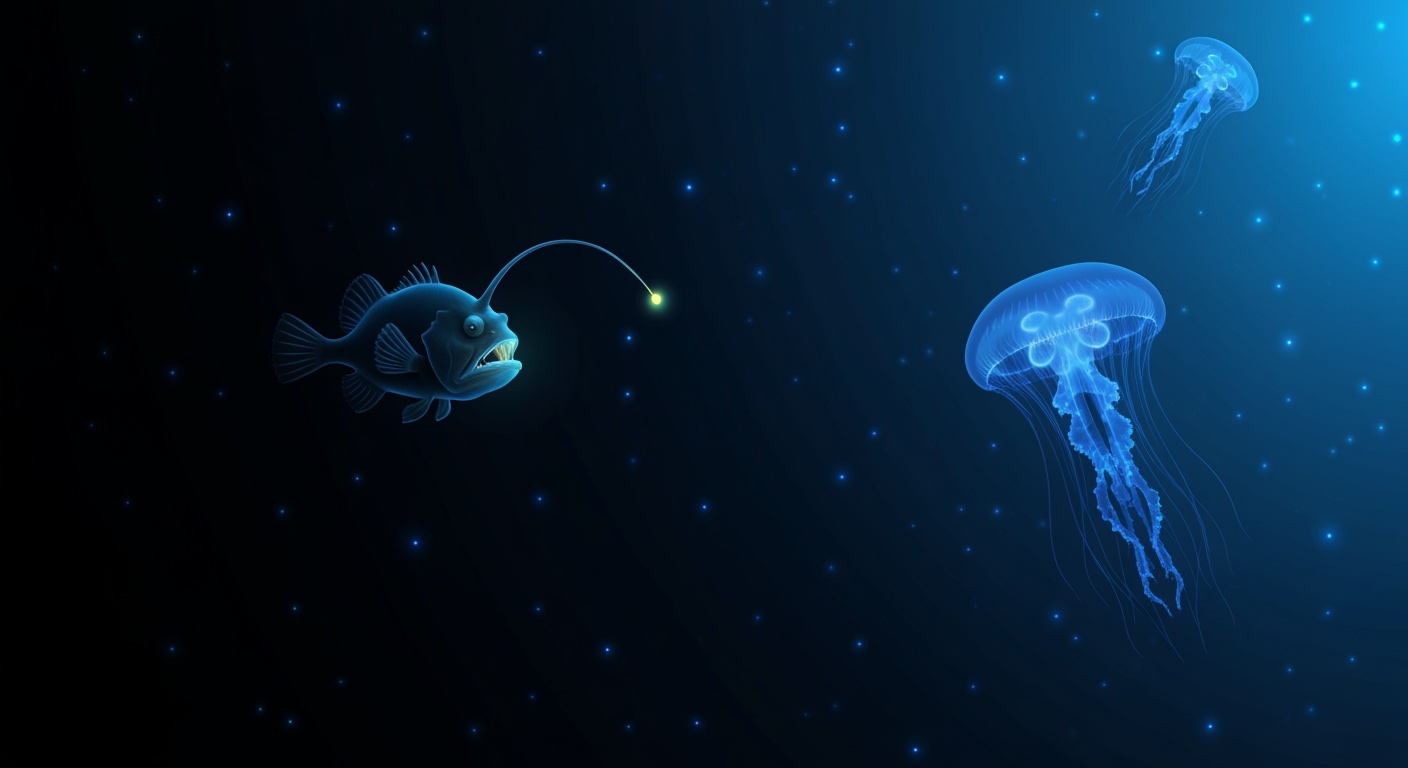 深海1万mの真実。光るアンコウと人類の到達史